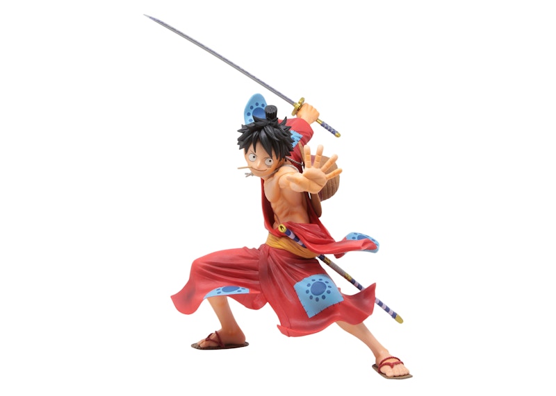 Banpresto One Piece World Colosseum 3 Super Master Stars Piece The Monkey D. Luffy Figure Red
