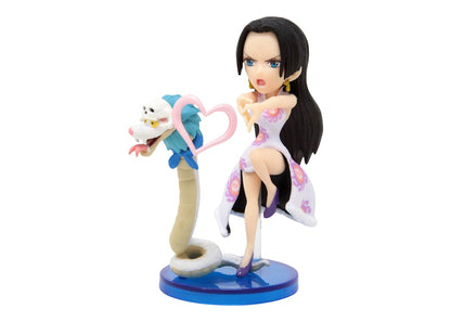 Banpresto One Piece World The Great Pirates 100 Landscapes Vol. 5 Boa Hancock Figure Pink