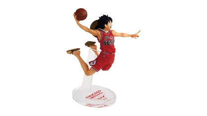 Banpresto One Piece x Nba Master Stars Piece The Monkey.d.luffy Figure Chicago Bulls