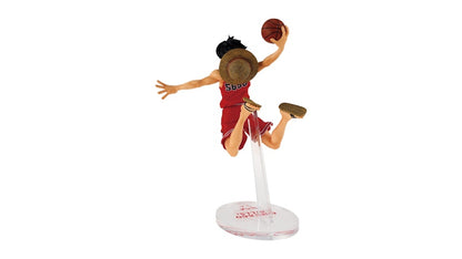 Banpresto One Piece x Nba Master Stars Piece The Monkey.d.luffy Figure Chicago Bulls