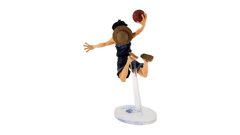Banpresto One Piece x Nba Master Stars Piece The Monkey.d.luffy Figure Memphis Grizzlies