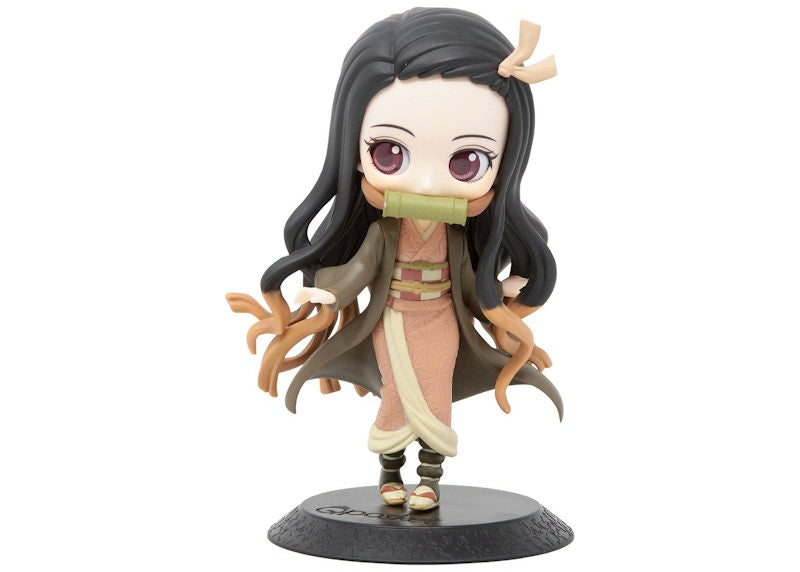 Banpresto Q Posket Demon Slayer Kimetsu No Yaiba Nezuko Kamado Version B Figure Brown