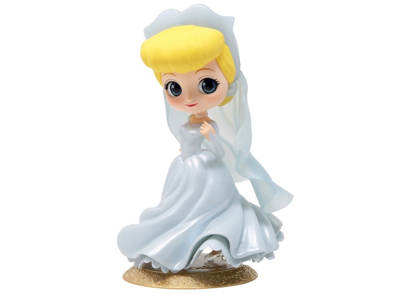 Banpresto Q Posket Disney Character Dreamy Style Special Collection Volume 2 A Cinderella Figure White