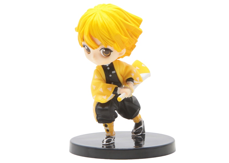 Banpresto Q Posket Petit Kimetsu No Yaiba Volume 1 Zenitsu Agatsuma Figure Orange