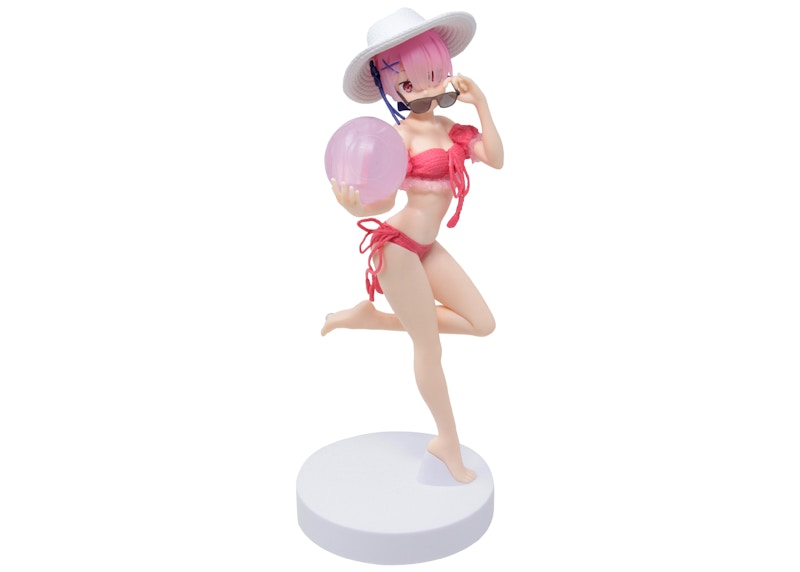Banpresto Re:Zero Starting Life in Another World Exq Figure Ram And Rem Special Assort Volume 2 A Ram Figure Pink