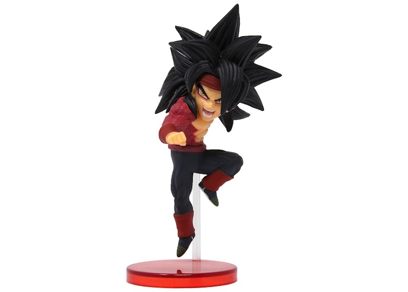 Banpresto Super Dragon Ball Heroes World Volume 5 25 Bardock Super Saiyan 4 Figure Black & Red