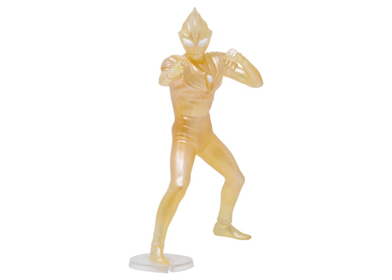 Banpresto Ultraman Tiga Hero's Brave Statue B Glitter Tiga Figure Gold