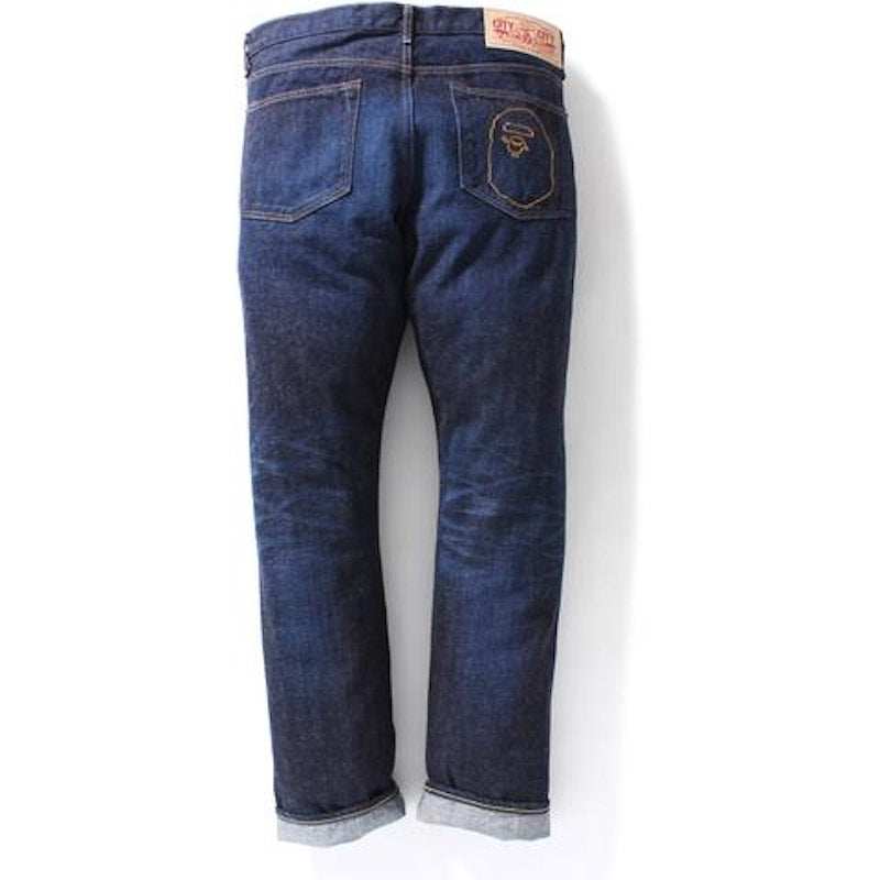 BAPE 1999 Type-02 Washed Denim Pants Pants Indigo