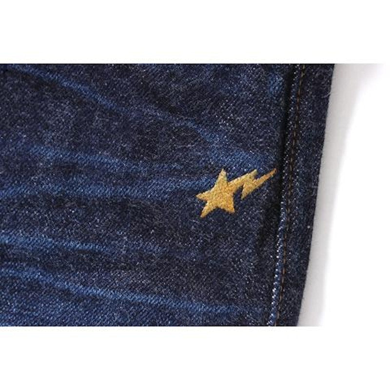 BAPE 1999 Type-02 Washed Denim Pants Pants Indigo