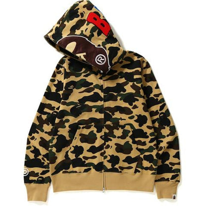 BAPE 1st Camo 2nd Ape Hoodie Yellow