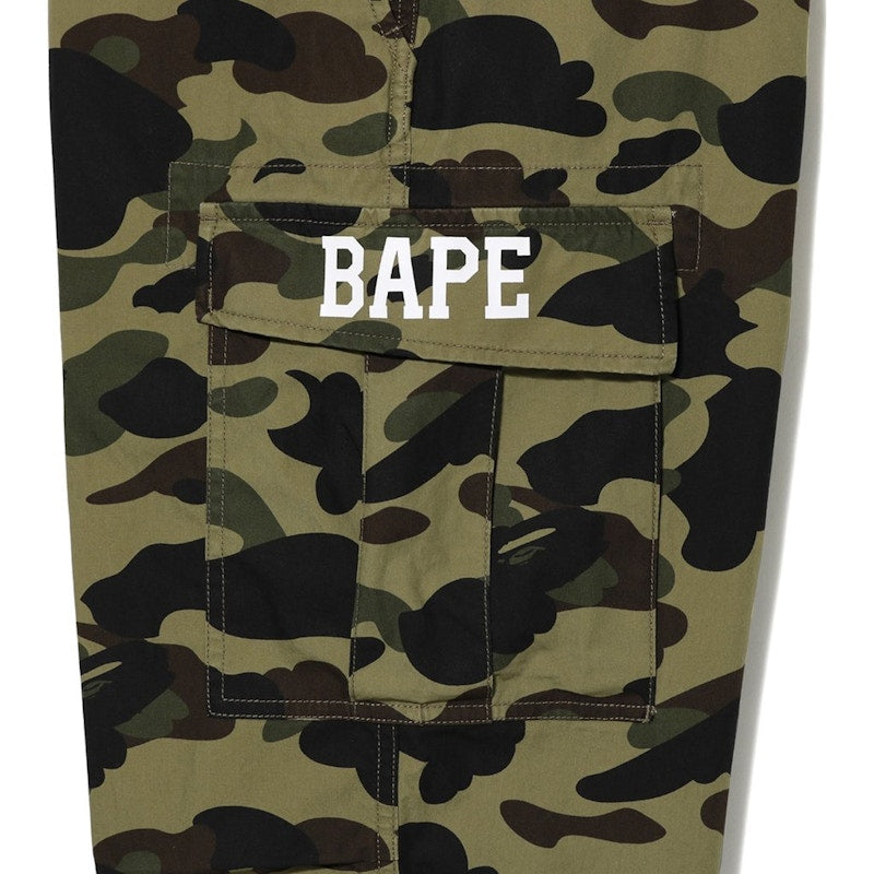 BAPE 1st Camo 6-Pocket Jogger Pants Green
