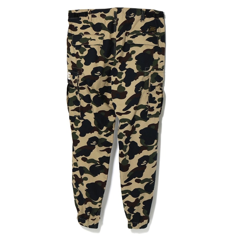 BAPE 1st Camo 6-Pocket Jogger Pants Yellow