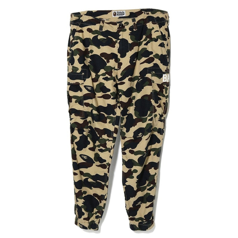 BAPE 1st Camo 6-Pocket Jogger Pants Yellow