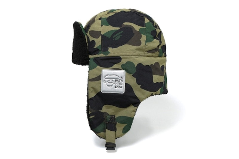 BAPE 1st Camo Boa Trooper Cap Green