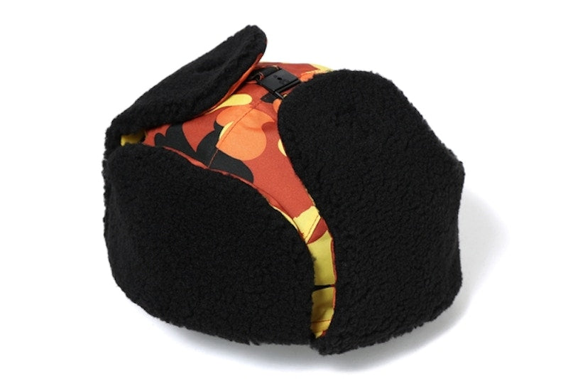 BAPE 1st Camo Boa Trooper Cap Orange