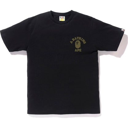 BAPE 1st Camo College ATS Tee Black/Green