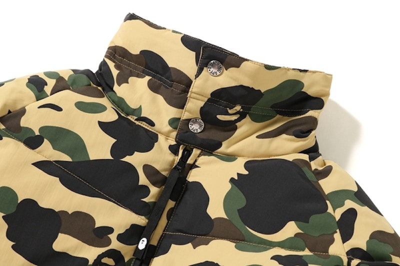BAPE 1st Camo Down Jacket (FW18) Yellow