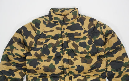 BAPE 1st Camo Down Jacket Yellow