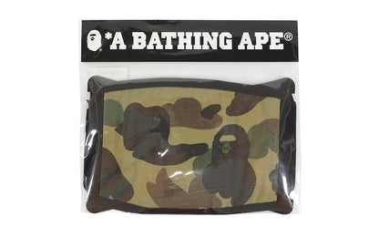 BAPE 1st Camo Face Mask Green