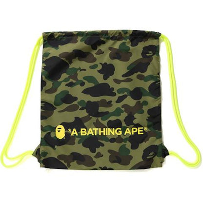 BAPE 1st Camo Knapsack Green
