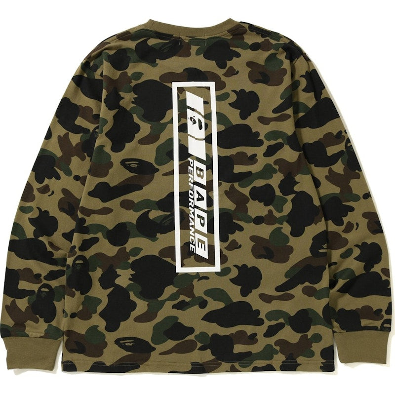 BAPE 1st Camo L/S Tee (FW18) Green