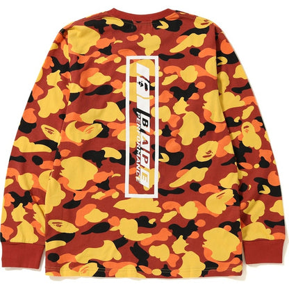 BAPE 1st Camo L/S Tee (FW18) Orange