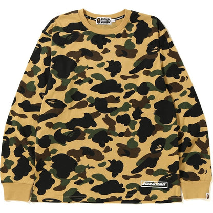 BAPE 1st Camo L/S Tee (FW18) Yellow