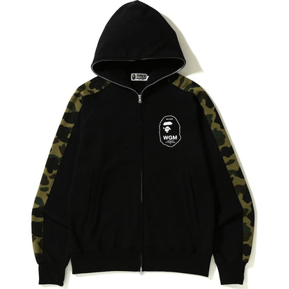 BAPE 1st Camo Line Full Zip Hoodie Black/Green