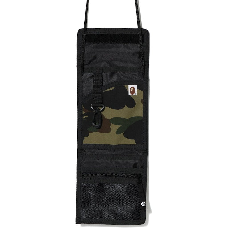 BAPE 1st Camo Mini Pass Case Green