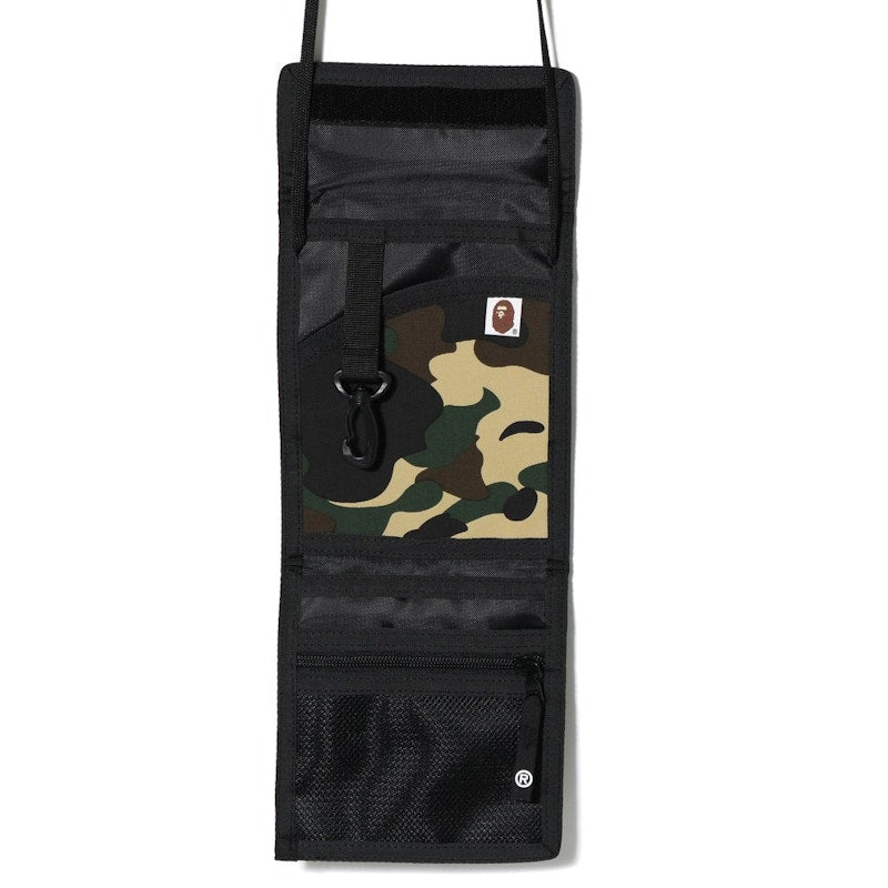 BAPE 1st Camo Mini Pass Case Yellow