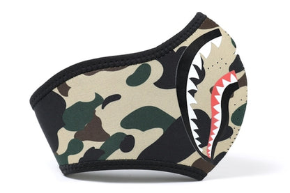 BAPE 1st Camo Shark Mask (FW18) Yellow