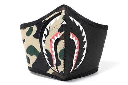 BAPE 1st Camo Shark Mask (FW18) Yellow