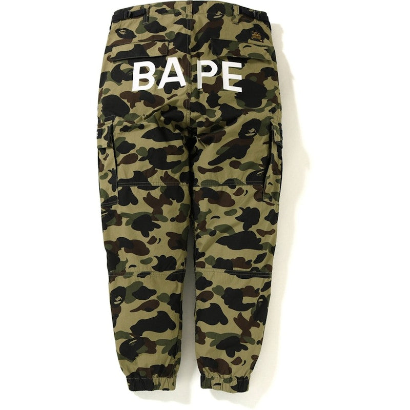 BAPE 1st Camo Slim 6 Pocket Jogger Pants Green