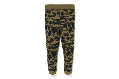 BAPE 1st Camo Slim Quilting Pants Green