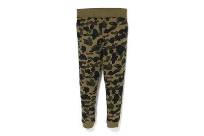BAPE 1st Camo Slim Quilting Pants Green