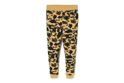 BAPE 1st Camo Slim Quilting Pants Yellow