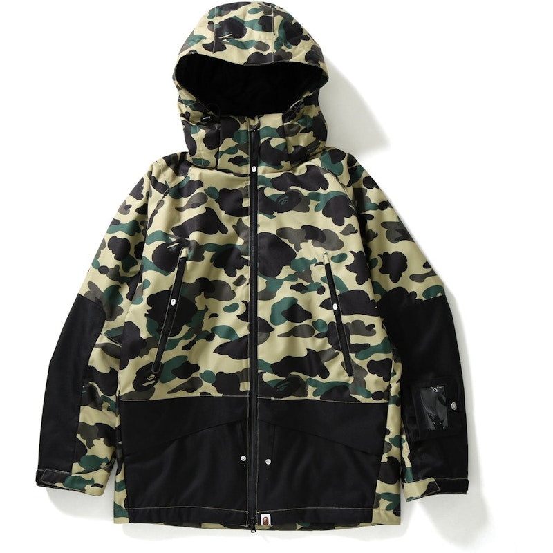 BAPE 1st Camo Snow Board Jacket Type 1 1 Yellow