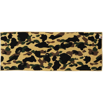BAPE 1st Camo Sport Towel Yellow