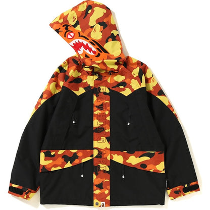 BAPE 1st Camo Tiger Snowboard Jacket Black/Orange
