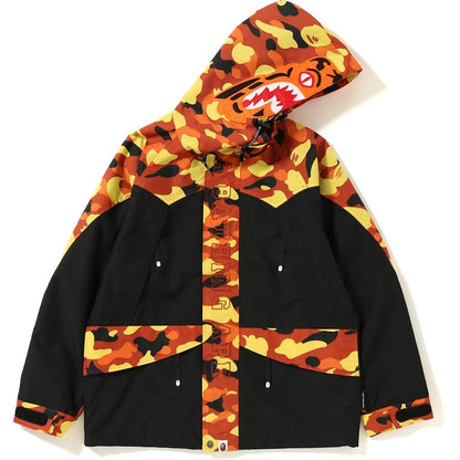 BAPE 1st Camo Tiger Snowboard Jacket Black/Orange