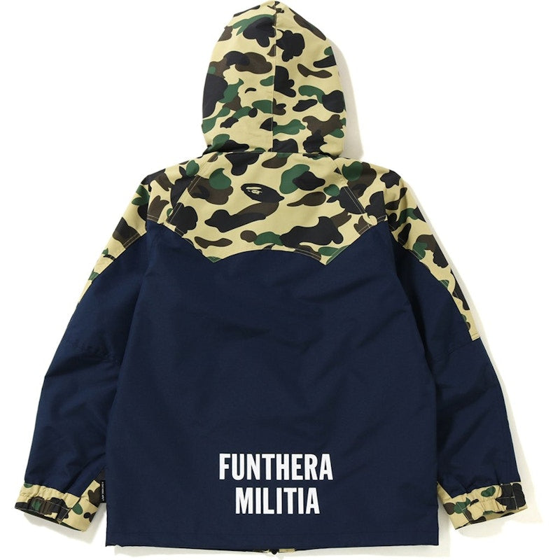 BAPE 1st Camo Tiger Snowboard Jacket Navy/Yellow