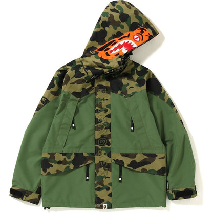 BAPE 1st Camo Tiger Snowboard Jacket Olive Drab/Green