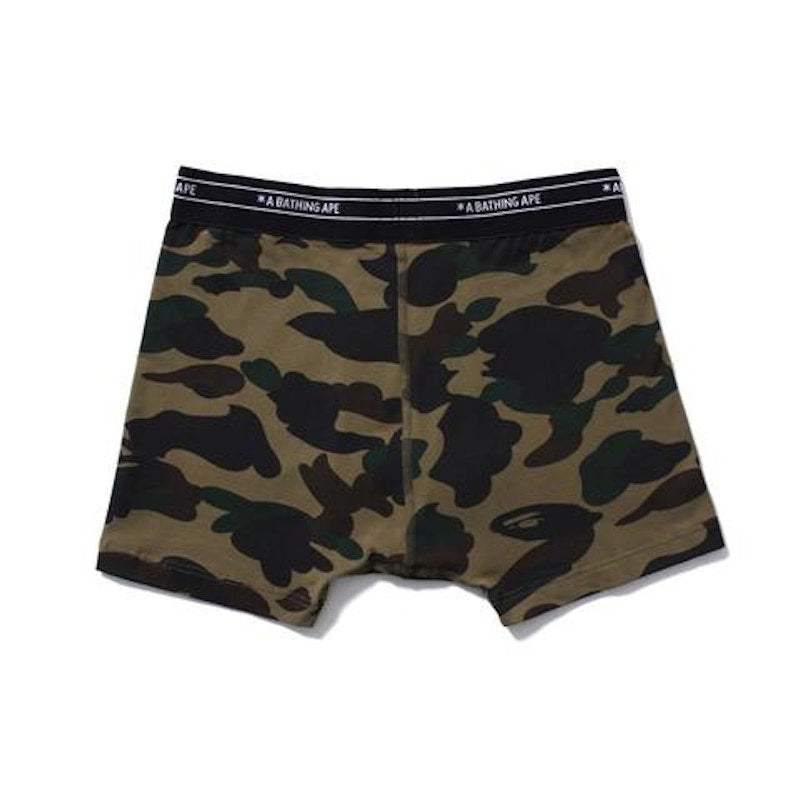 BAPE 1st Camo Trunks M Green