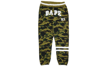 BAPE 1st Camo 93 Border Sweatpants Green