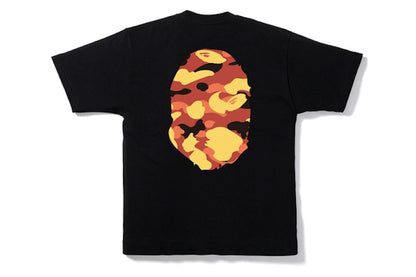 BAPE 1st Camo Big Ape Head Tee Black/Orange