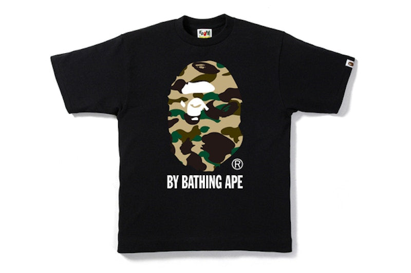 BAPE 1st Camo By Bathing Tee Black/Camo