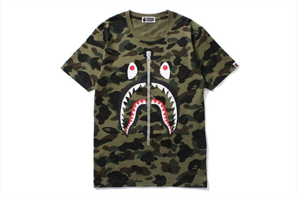 BAPE 1st Camo Shark Big Tee (Ladies) Green