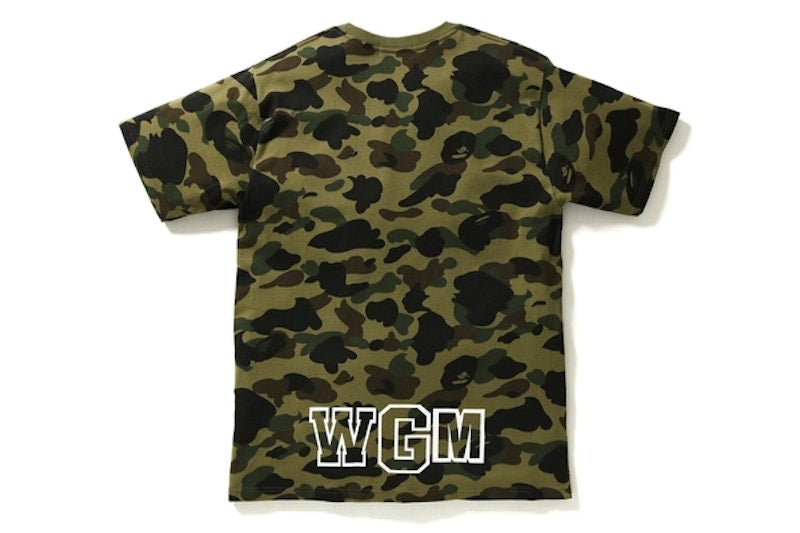 BAPE 1st Camo Shark Tee Green/Camo