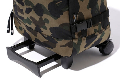 BAPE 1st Camo Travel Luggage (Cordura) Green Camo