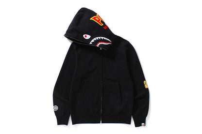BAPE 2nd Shark Full Zip Hoodie Black